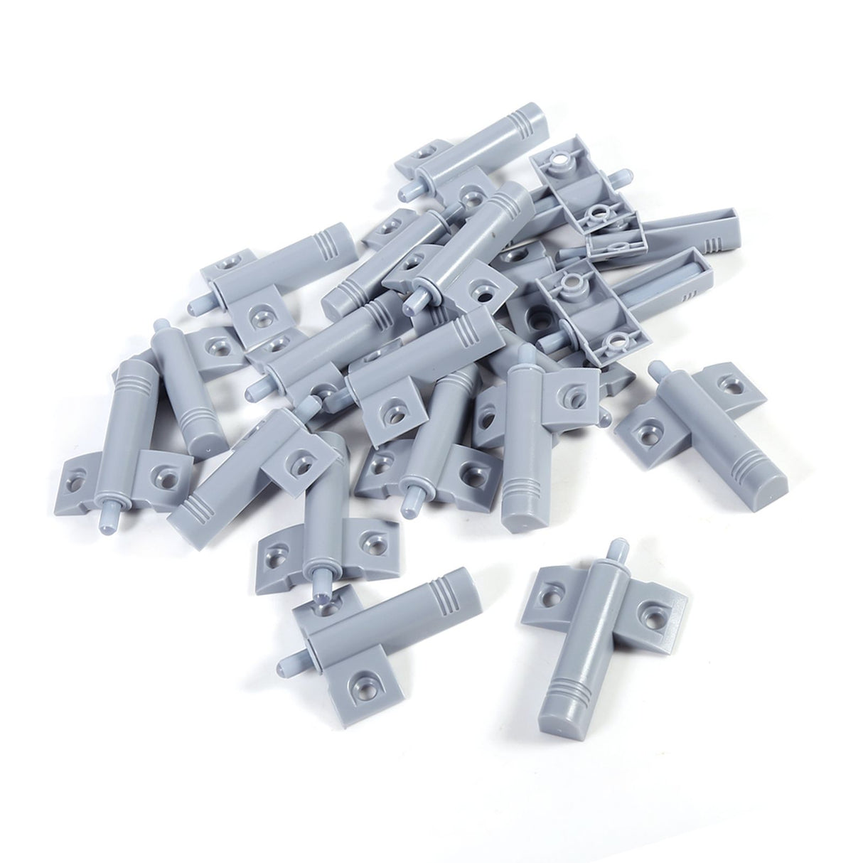 20Pcs/Lot Kitchen Cabinet Door Stop Drawer Soft Quiet Close Closer Damper Buffers Gray/White