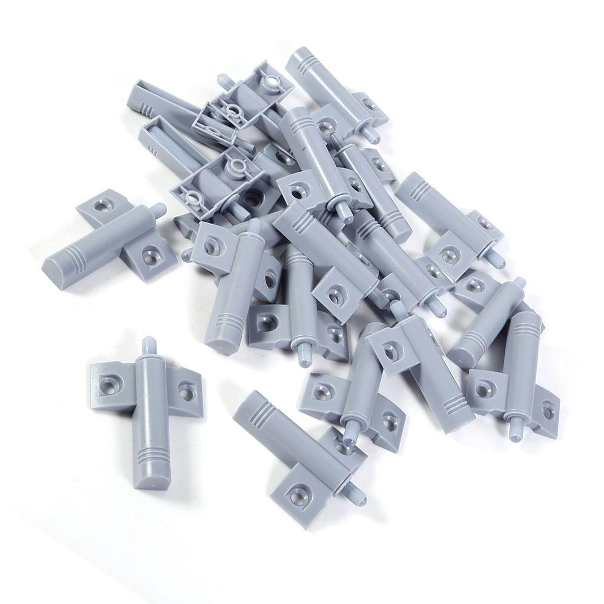 20Pcs/Lot Kitchen Cabinet Door Stop Drawer Soft Quiet Close Closer Damper Buffers Gray/White