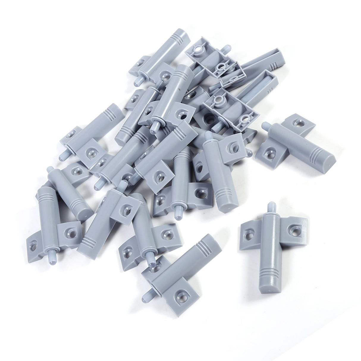 20Pcs/Lot Kitchen Cabinet Door Stop Drawer Soft Quiet Close Closer Damper Buffers Gray/White