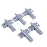 20Pcs/Lot Kitchen Cabinet Door Stop Drawer Soft Quiet Close Closer Damper Buffers Gray/White