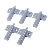20Pcs/Lot Kitchen Cabinet Door Stop Drawer Soft Quiet Close Closer Damper Buffers Gray/White