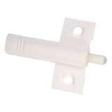 20Pcs/Lot Kitchen Cabinet Door Stop Drawer Soft Quiet Close Closer Damper Buffers Gray/White - Side View