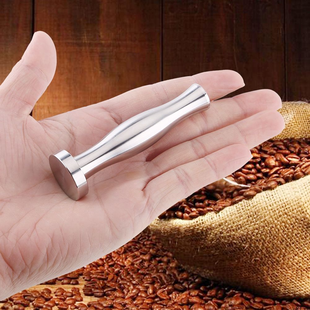 1Pc Stainless Steel Solid Espresso Coffee Tamper Hammer For Nespresso Capsules Machine New