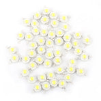 50pcs SMD 1W LED Lamp Bulb Beads Chip For Home Floodlight Spotlight High Power Cool White