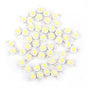 50pcs SMD 1W LED Lamp Bulb Beads Chip For Home Floodlight Spotlight High Power Cool White