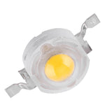 50pcs SMD 1W LED Lamp Beads Bulb Chip For Floodlight Spotlight Energy saving Warm White
