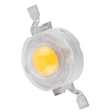 50pcs SMD 1W LED Lamp Beads Bulb Chip For Floodlight Spotlight Energy saving Warm White - Rear View