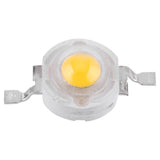 50pcs SMD 1W LED Lamp Beads Bulb Chip For Floodlight Spotlight Energy saving Warm White