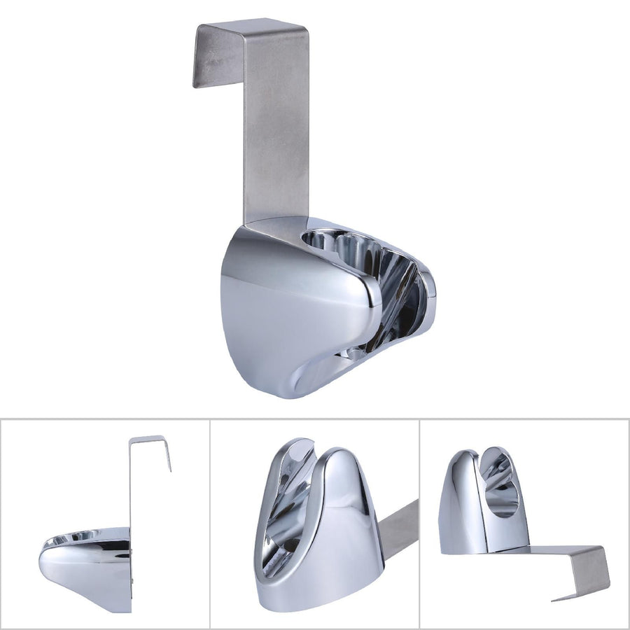 Stainless Steel ABS Holder Hook Hanger For Hand Shower Toilet Bidet Sprayer Two Position
