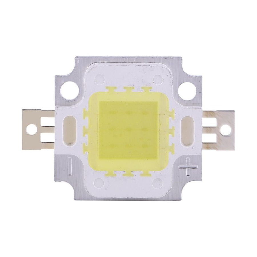 10Pcs 10W LED SMD Chip COB DC 9‑10V For Lamp Flood Light Beads Bulb High Power Cool White