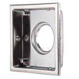 304 Stainless Steel 110 X 110mm Bathroom Shower Tile Insert Square Shower Floor Drain Strainer
