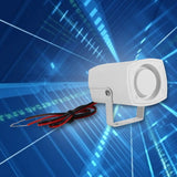 Wired Mini Horn Siren Loud Home Vehicle Security Sound Alarm System With Support 110dB DC 12V - Close-Up Angle