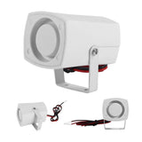 Wired Mini Horn Siren Loud Home Vehicle Security Sound Alarm System With Support 110dB DC 12V