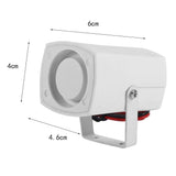 Wired Mini Horn Siren Loud Home Vehicle Security Sound Alarm System With Support 110dB DC 12V - Extra Image