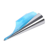 3pcs Pack Stainless Steel NOn Stick Dessert Cannoli Croissant Tubes Baking Tool Mold (L)