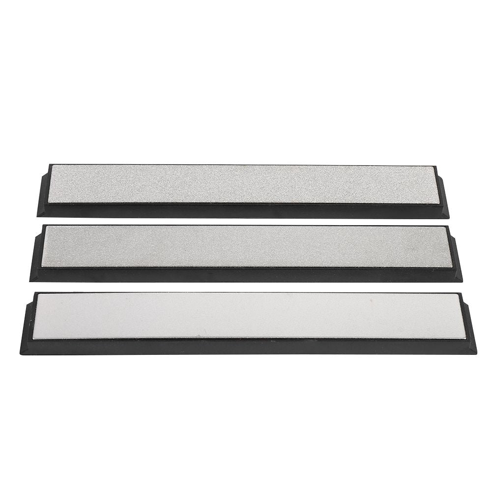 3Pcs/Pack 240/600/1000 Grit Kitchen Tool Sharpening Stone Knives Sharpener Whetstone New