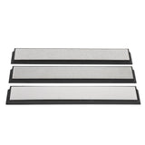 3Pcs/Pack 240/600/1000 Grit Kitchen Tool Sharpening Stone Knives Sharpener Whetstone New - Side View