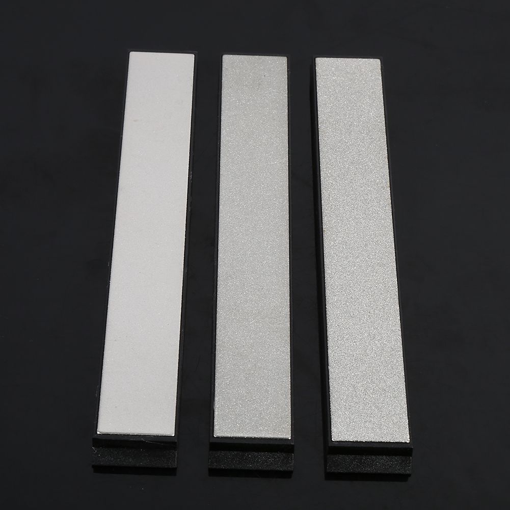 3Pcs/Pack 240/600/1000 Grit Kitchen Tool Sharpening Stone Knives Sharpener Whetstone New