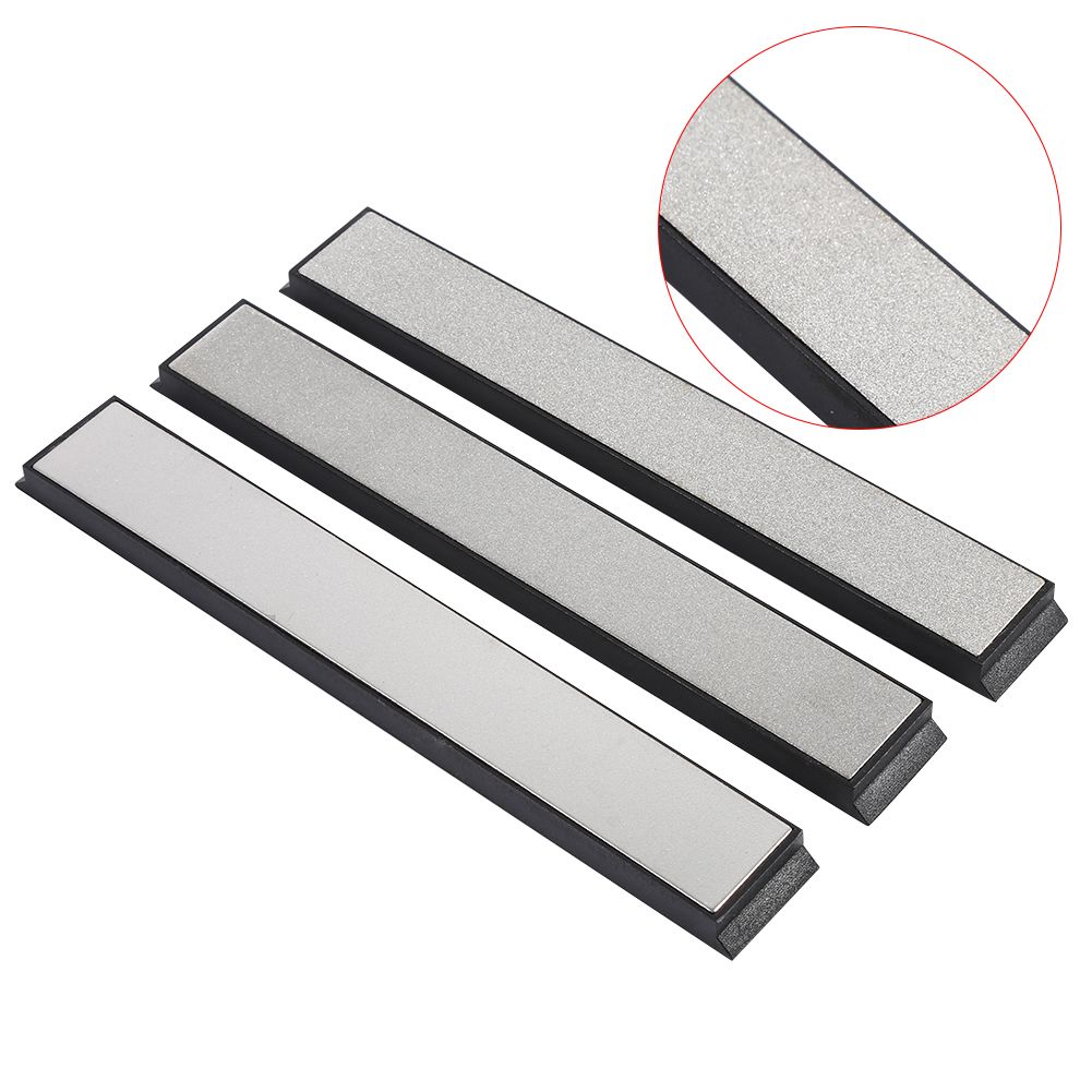 3Pcs/Pack 240/600/1000 Grit Kitchen Tool Sharpening Stone Knives Sharpener Whetstone New