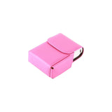 Portable Cigarette Case PU Leather Tobacco Pouch Lighter Holder Storage Box Container Rose Red - Extra Image