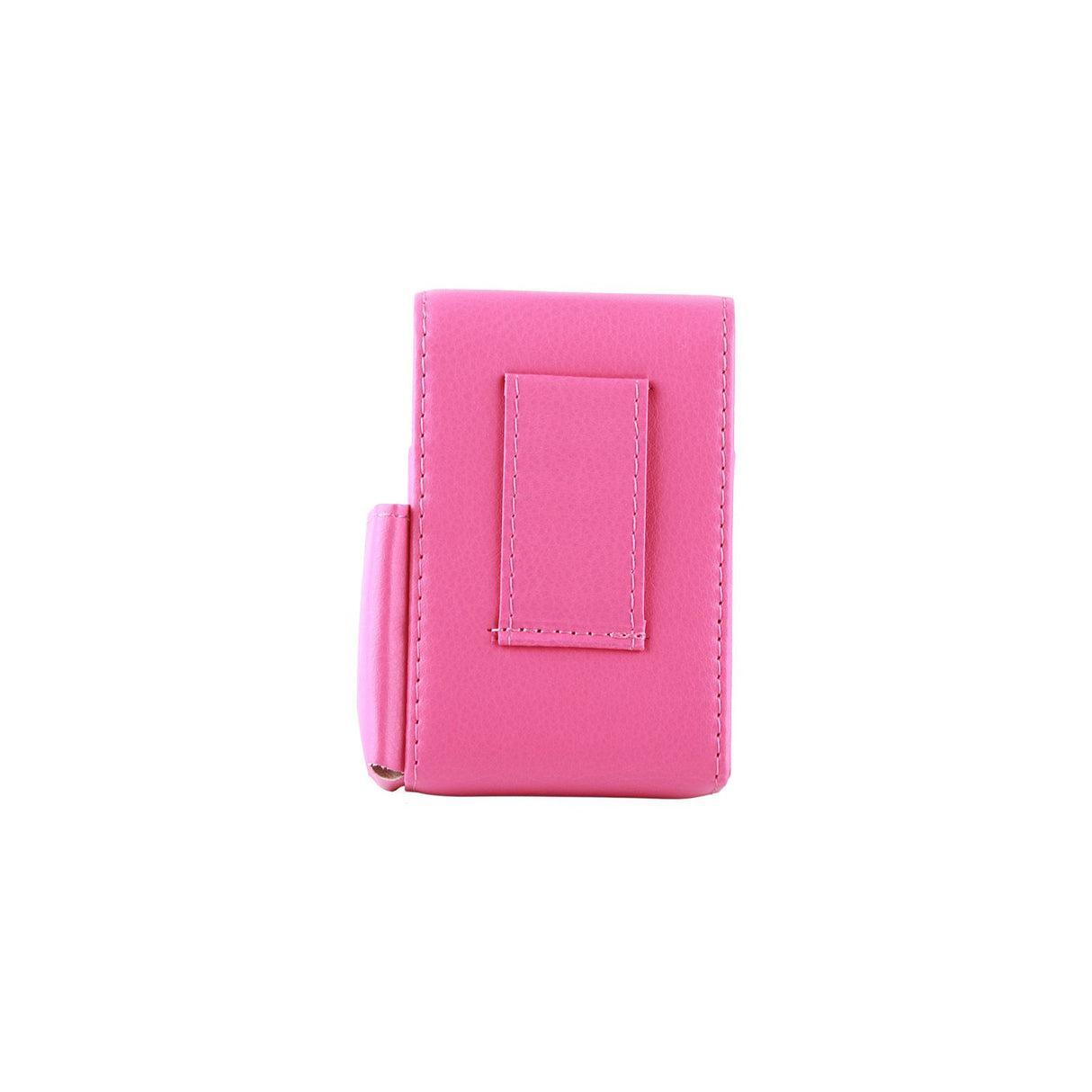 Portable Cigarette Case PU Leather Tobacco Pouch Lighter Holder Storage Box Container Rose Red