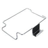 Creative Back Door Stainless Steel Trash Bag Hanging Rack Shelf Storage Hook Kitchen Cabinet