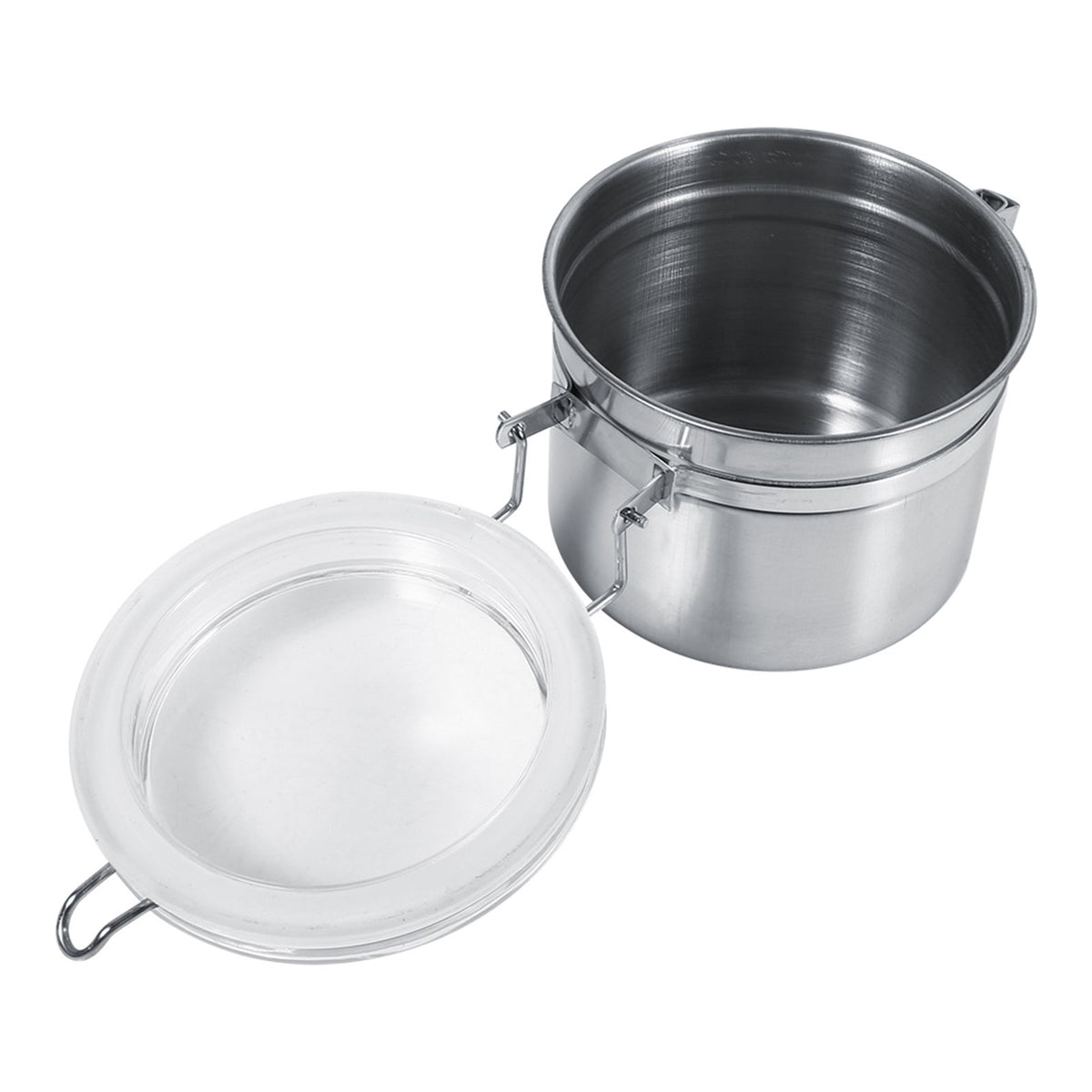 Stainless Steel Kitchen Food Storage Container Bottle Sugar Tea Coffee Beans Canister (S)