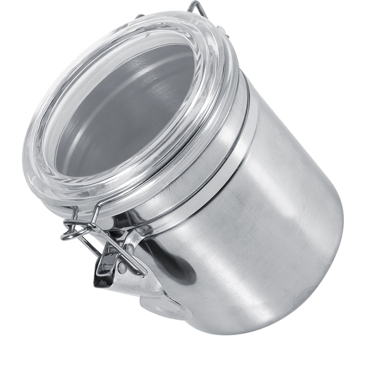 Stainless Steel Kitchen Food Storage Container Bottle Sugar Tea Coffee Beans Canister (M)