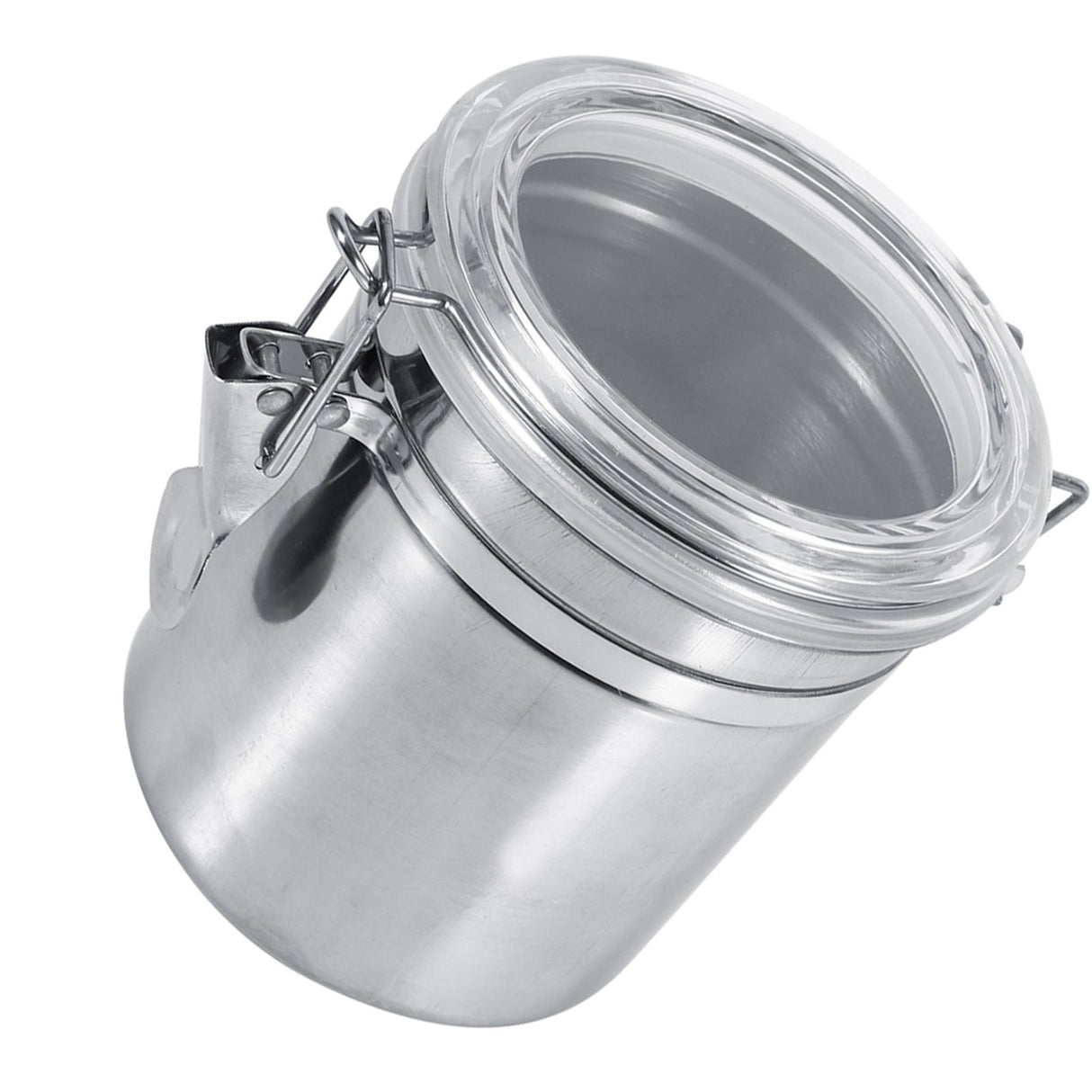 Stainless Steel Kitchen Food Storage Container Bottle Sugar Tea Coffee Beans Canister (M)
