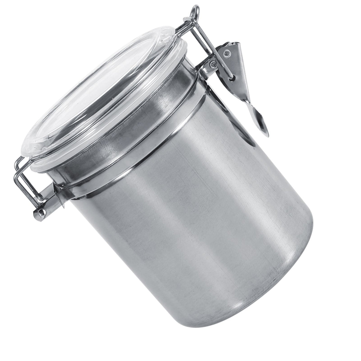 Stainless Steel Kitchen Food Storage Container Bottle Sugar Tea Coffee Beans Canister (L)