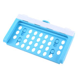 1PC Foldable Plastic Garbage Bag Rack Hanging Trash Rubbish Storage Holder Kitchen Gadgets - Front View