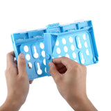 1PC Foldable Plastic Garbage Bag Rack Hanging Trash Rubbish Storage Holder Kitchen Gadgets