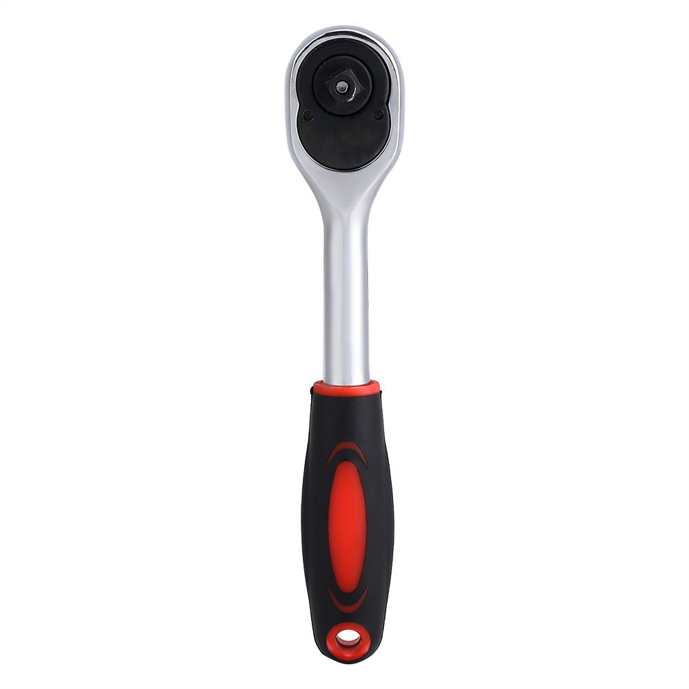 1PC Heavy Duty 1/4" Drive Quick Release Ratchet Socket Wrench Hand Bike Car Repairing Tool Hot
