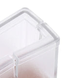 8 Pcs / Set Chair Legs Cover Rectangle Furniture Legs Protector with Rubber Sole(Transparent) - Extra Image