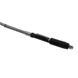 Extension Cord Flexible Shaft For Rotary Grinder Tool M8 Keyless Chuck Clamping Dia. 3.2mm - Top-Down View