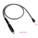 Extension Cord Flexible Shaft For Rotary Grinder Tool M8 Keyless Chuck Clamping Dia. 3.2mm