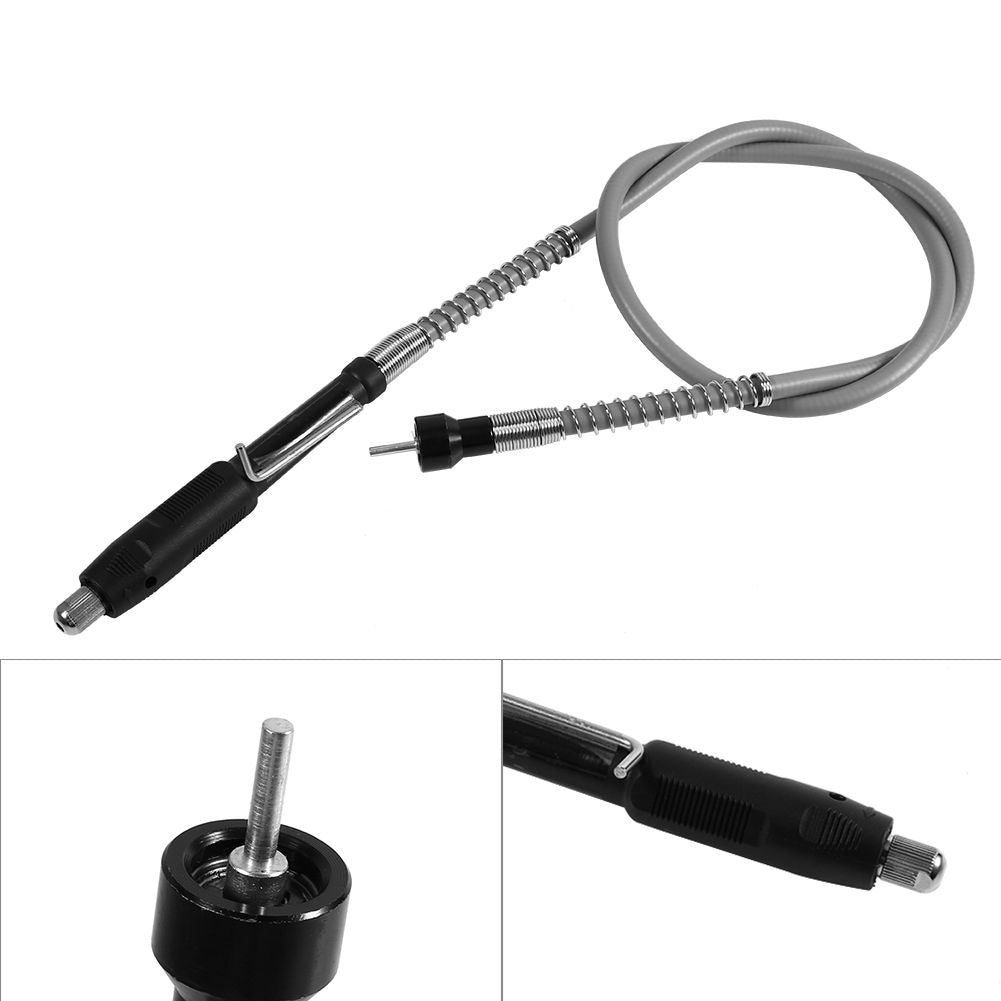 Extension Cord Flexible Shaft For Rotary Grinder Tool M8 Keyless Chuck Clamping Dia. 3.2mm