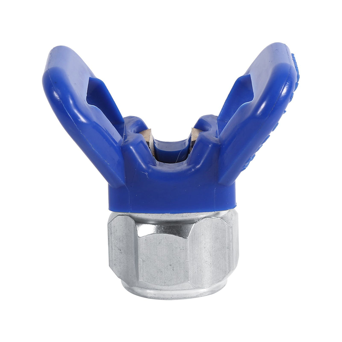 Airless Paint Spray Sprayer Gun Tip Guard Nozzle Seat Replacement Universal Tool Blue New