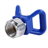Airless Paint Spray Sprayer Gun Tip Guard Nozzle Seat Replacement Universal Tool Blue New