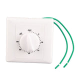 AC 220V Pump Timer Mechanical Time Switch Countdown Control 86 Panel Wall Mount 30 Min