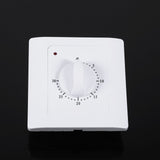 1Pc AC 220V 10A 30Min Electric Time Countdown Digital Time Plug Timer Switch Control Socket - Low Angle