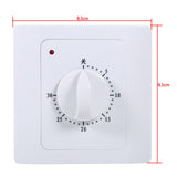1Pc AC 220V 10A 30Min Electric Time Countdown Digital Time Plug Timer Switch Control Socket
