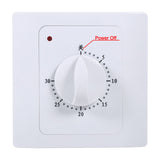 1Pc AC 220V 10A 30Min Electric Time Countdown Digital Time Plug Timer Switch Control Socket