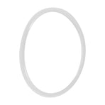 Replacement Clear Silicone Gasket Sealing Ring for Home Pressure Cooker Kitchen Tool (Inner diameter 22cm)