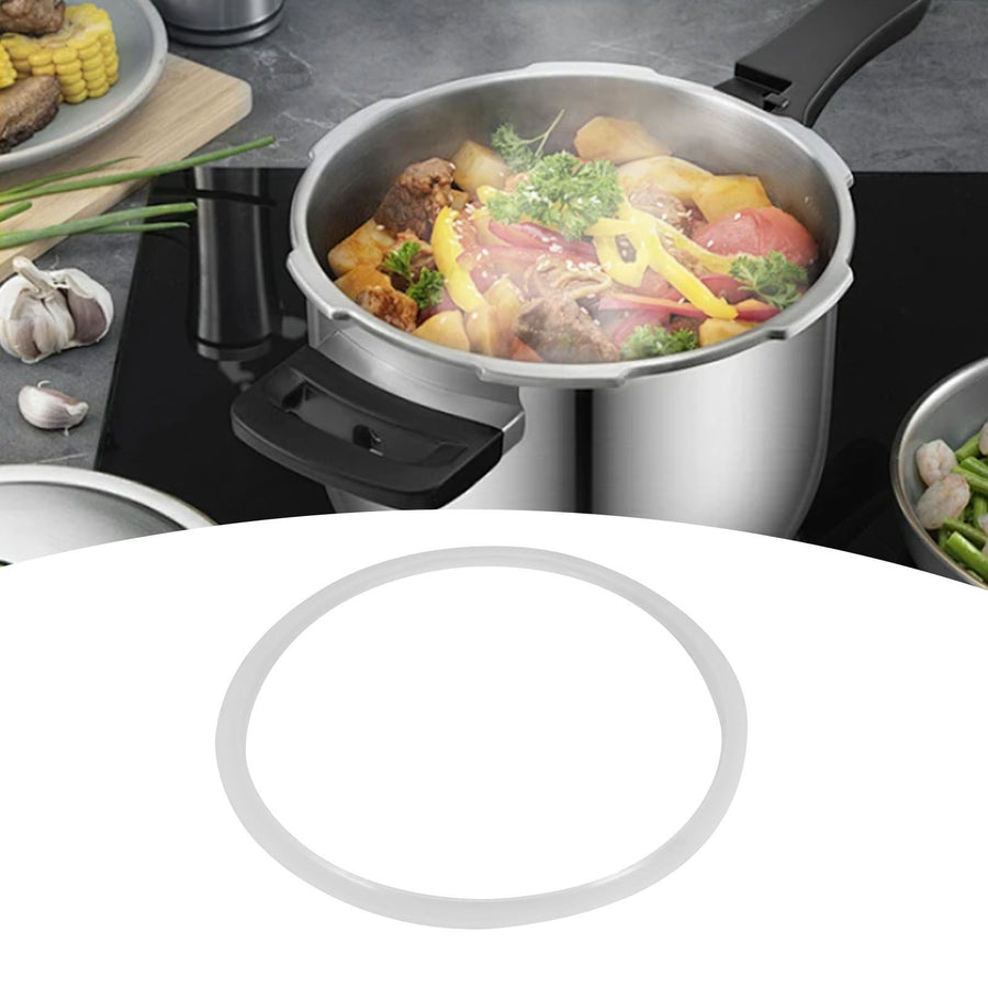 Replacement Clear Silicone Gasket Sealing Ring for Home Pressure Cooker Kitchen Tool (Inner diameter 22cm)