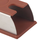Coffee Tamper Holder Coffee Powder Maker Stand Rack Tool Stainless Steel Silicone (Coffee)
