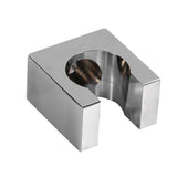 Solid Copper Fixed Handheld Shower Spray Head Holder Bracket Wall Mount for Bathroom - Front View