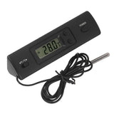 Electronic LCD Digital Temperature Meter Thermometer Probe Sensor Wired for Refrigerator - Rear View