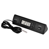 Electronic LCD Digital Temperature Meter Thermometer Probe Sensor Wired for Refrigerator - Close-Up Angle