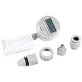 1Pc Solar Power Home Garden Auto Water Saving Irrigation Controller LCD Digital Watering Timer